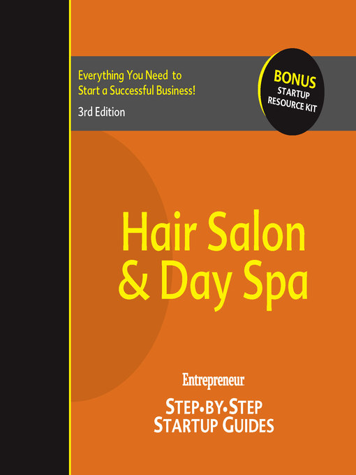 Book jacket for Hair salon & day spa